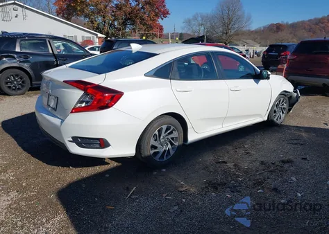 2017 Honda Civic Ex from USA, damaged, VIN 19XFC2F76HE071093